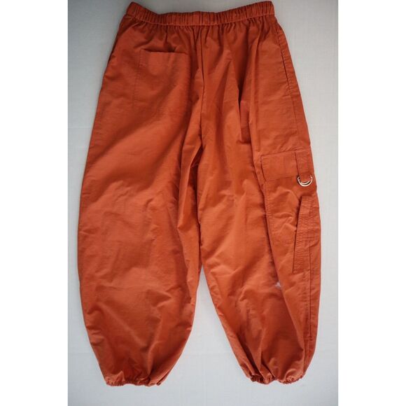Urban Outfitters OB155556 Women's Sz S Burnt Orange Parachute Jogger Cargo Pants - Picture 2 of 10